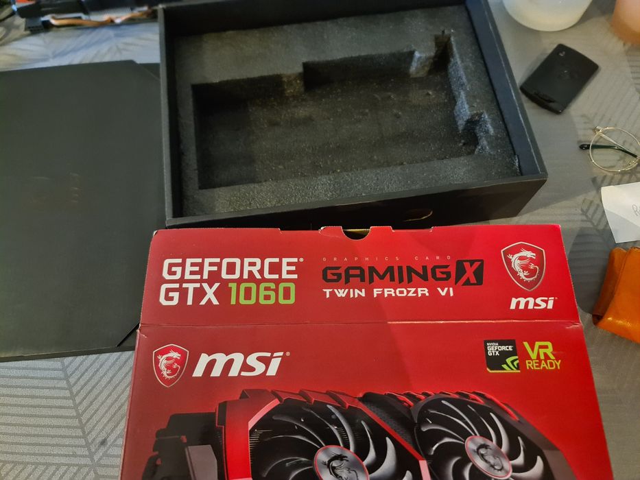 MSI Geforce GTX 1060. 6GB