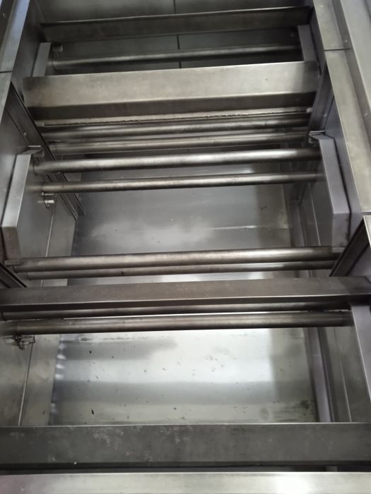 Grelhador industrial de alto rendimento a gás