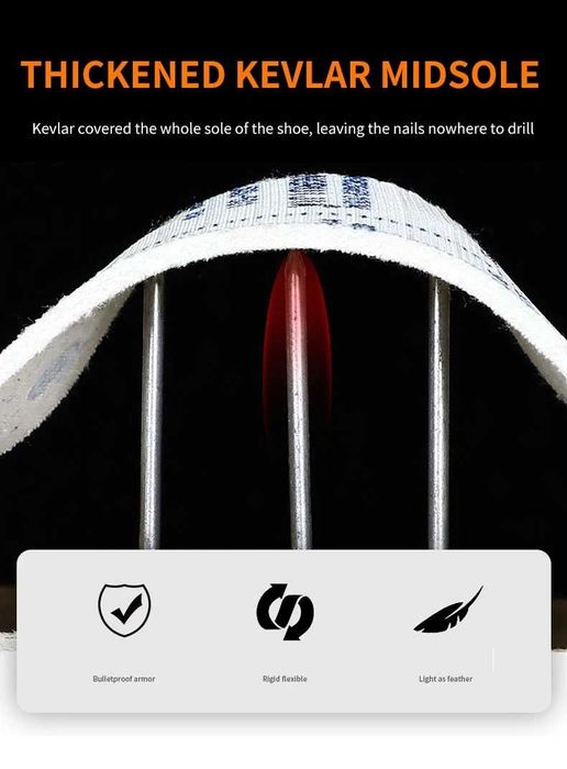 Захисне робоче взуття кросівки BakerBlazers  46-47 30-31см метал носок