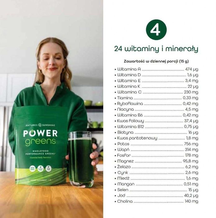 1-PAK Power Greens od Nature's Sunshine