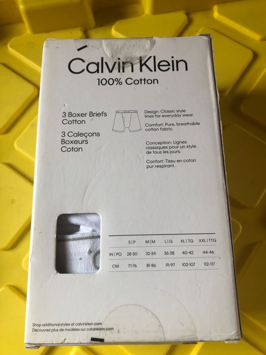 Bielizna męska z usa Calvin Klein XXL