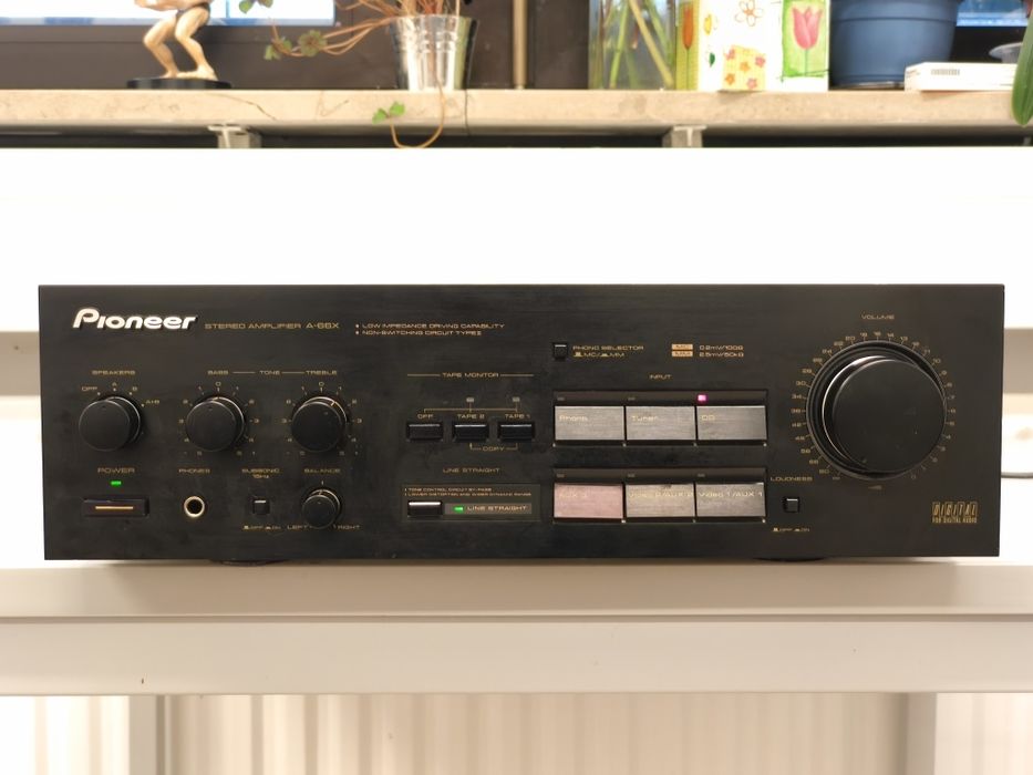 Стерео підсилювач Pioneer A-66X ! 2x100 Вт ! 11 кг ! Відмінний стан !