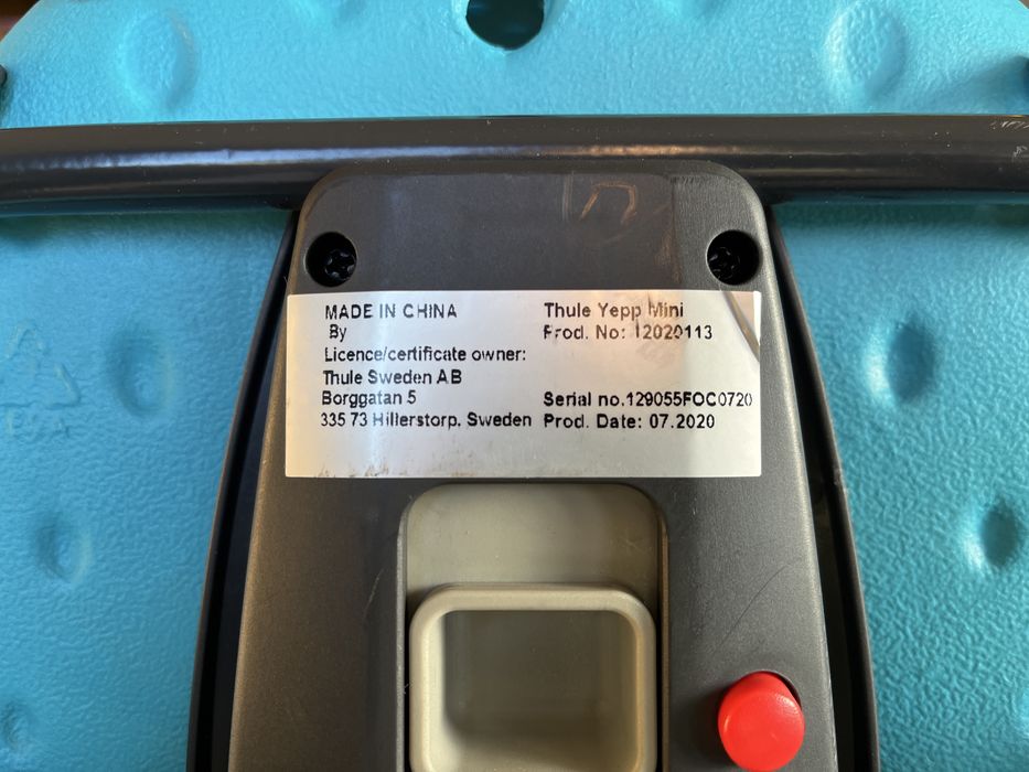 Cadeira Bicicleta  Thule Yepp Mini (até 15kg)