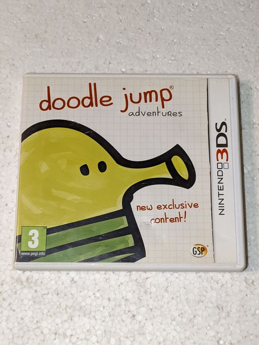 Nintendo 3ds Doodle Jump adventures игра регион PAL Европа