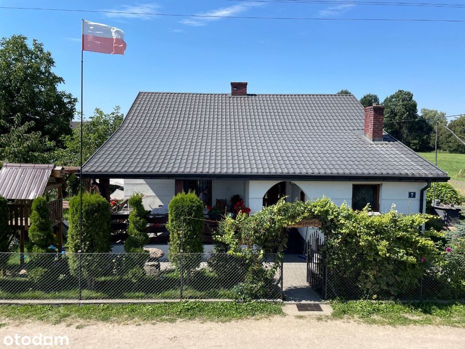 Siedlisko - dom 90 m2, działki 0,71 ha, budynki gospodarcze 310 m2