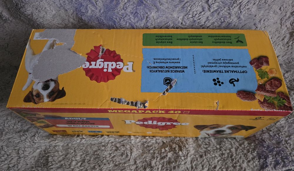 Karma Pedigree w galaretce 40 saszetek