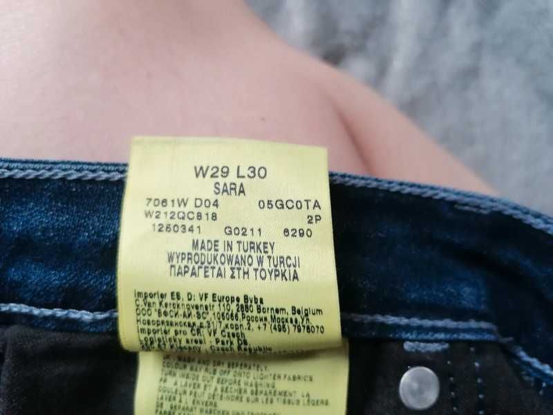Jeansy damskie Wrangler W29 L30 roz.36