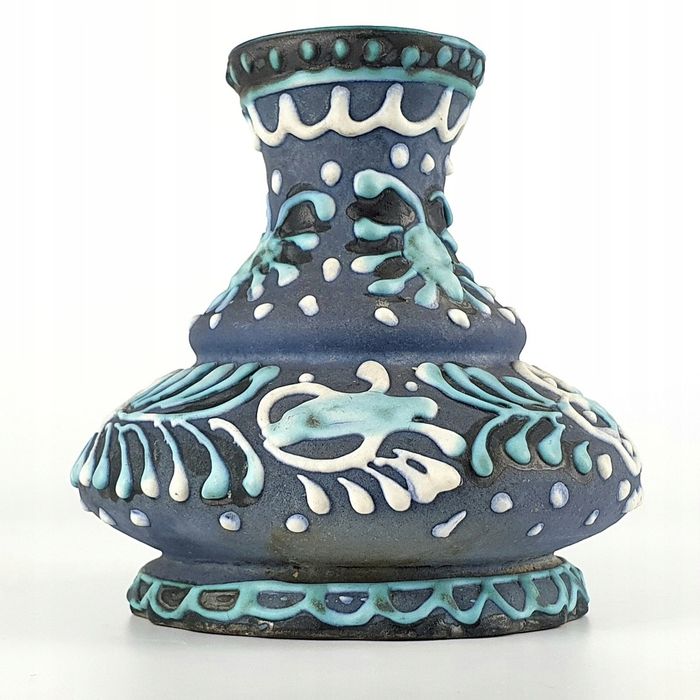 Wazon ceramiczny Marei Keramik ceramika Niemiecka Ręcznie malowany