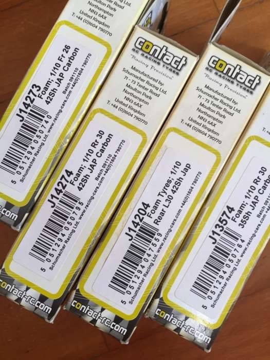 Pneus modelismo 1/10