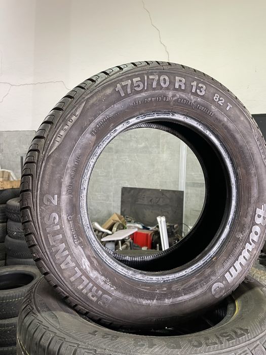 ‼️ 175.70r13 Barum Brillantis2 літні шини колеса 4шт 7-7,2мм