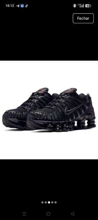 Nike Shox TL pretas