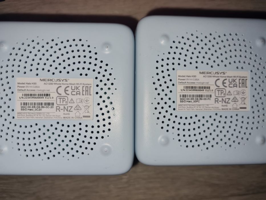 Роутер Mercusys N300 + Mesh система Halo H30