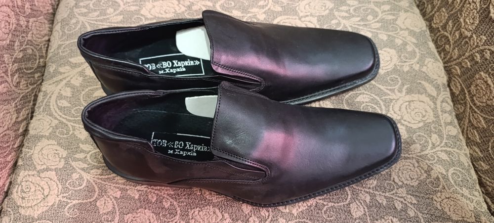 Туфлі чоловічі  шкіряні.