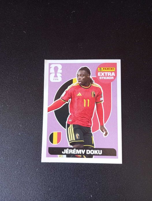 Panini Extra Sticker Legend Jeremy Doku