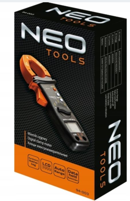 Miernik cęgowy Neo Tools Multimeter