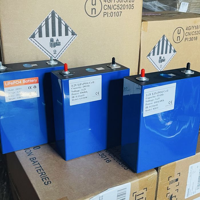 Акумуляторні комірки 105 280 314Ah 3.2V LiFePO4