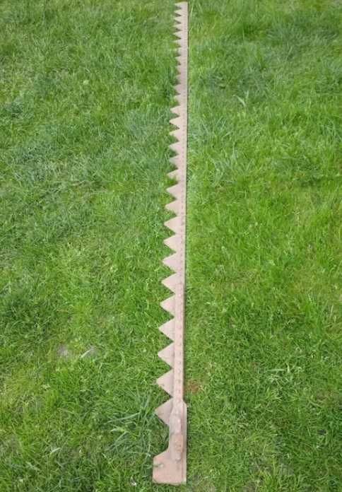 Ніж сегментний на косарку 2,75м