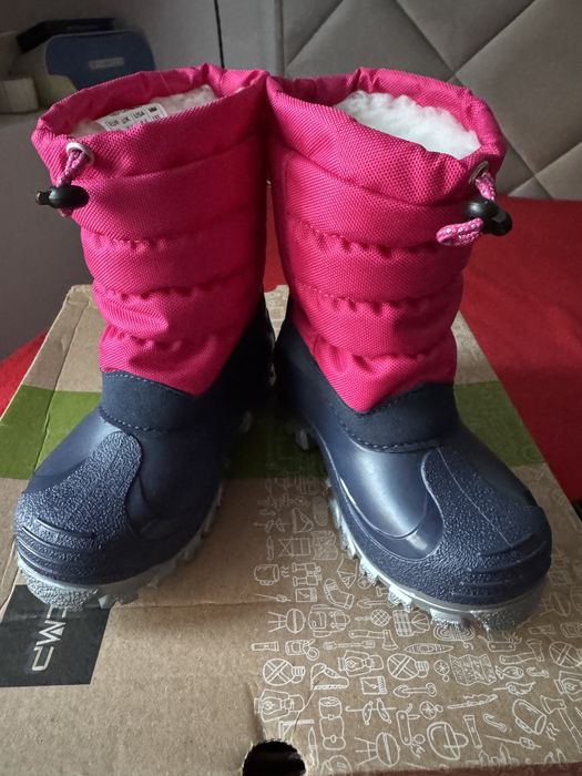 Buty CMP model Hanki   zimowe dziewczęce z misiem -nowe roz. 25