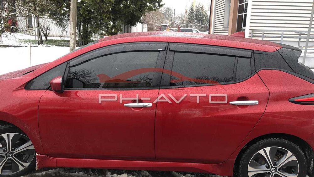 Вітровики Дефлектори Ветровики Nissan Leaf 1 / Leaf 2 2010-2025 р.в.