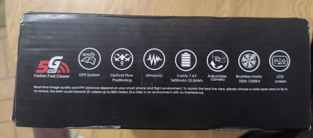 Drone Eachine EX3 em estado impecável como novo - 110€ (Negociável)