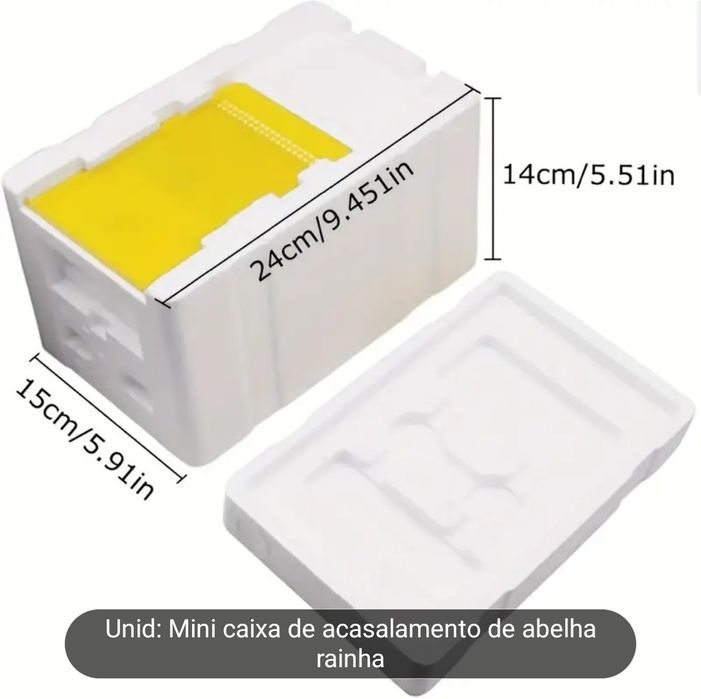 Mini Núcleo de Fecundação de Abelhas Rainhas - Novo