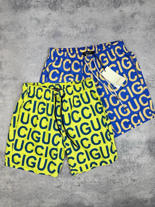 Чоловічі купальні шорти Lacoste та Gucci