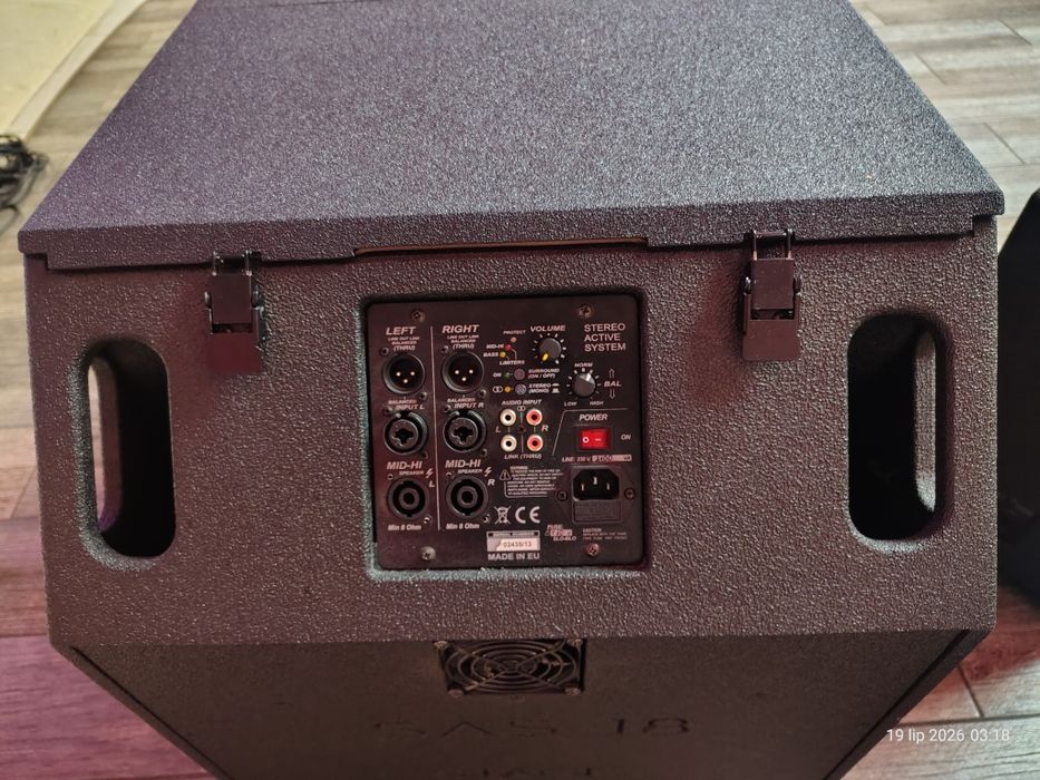 Nagłośnienie Ldm Sas 18 1600W