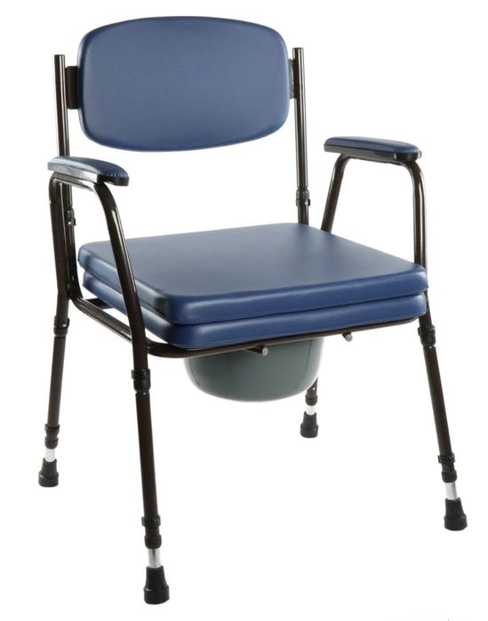 Cadeira de Banho Acolchoada com Sanita Portátil