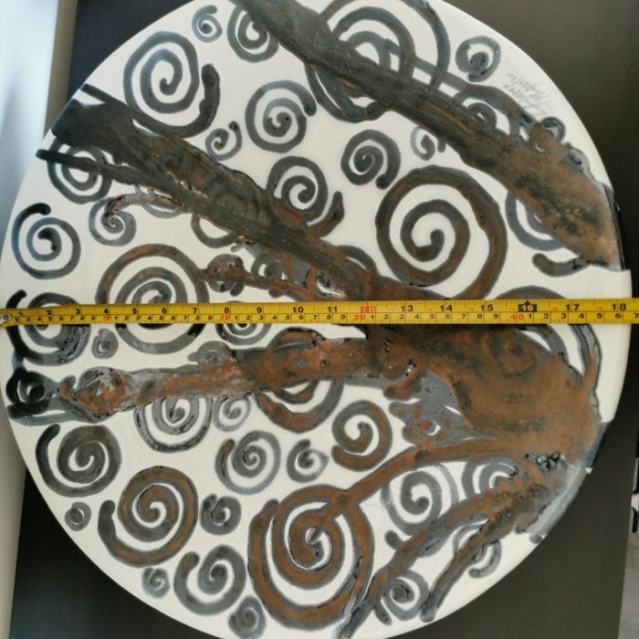 Prato decorativo Maria do Amparo