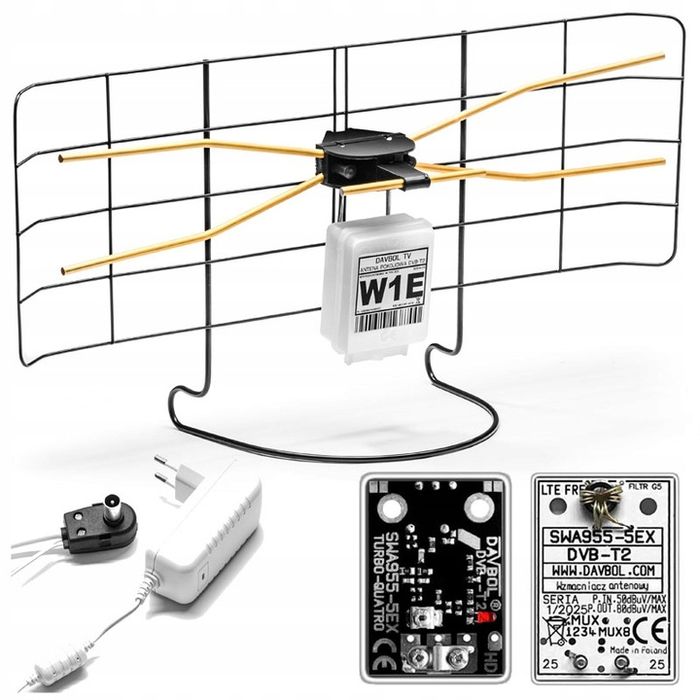 Najmocniejsza Antena Pokojowa W1E