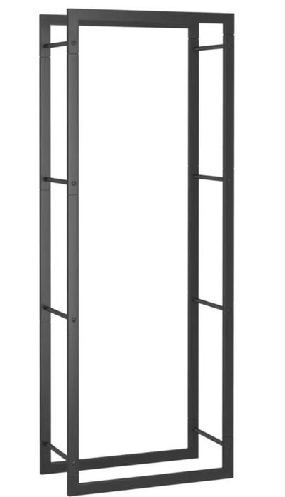 Metalowy stojak na drewno