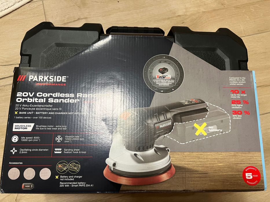 mimośrodowa 20V PARKSIDE