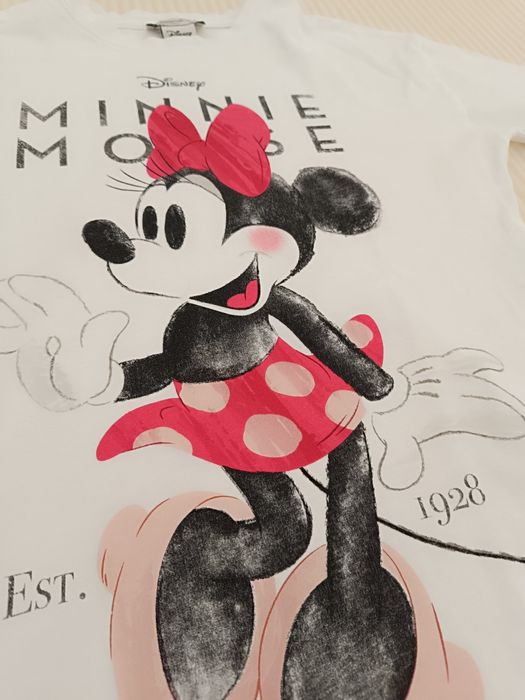 Conjunto t-shirt Disney tamanho XS