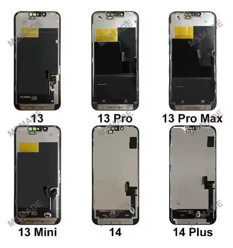 Дисплей модуль iPhone 11, 12, 13, 14 (тачскрин, екран з рамкою) LCD