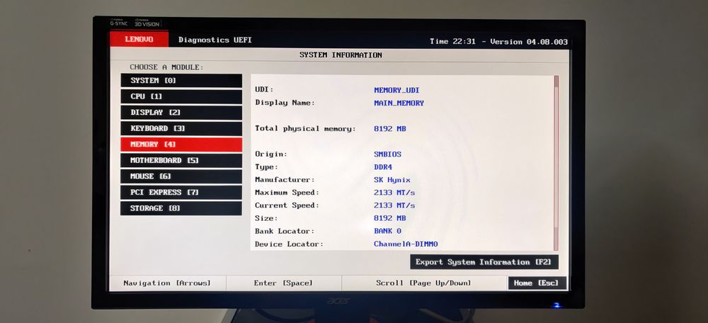 Komputer stacjonarny Lenovo, i5 6400, 8 Gb RAM, SSD, Windows 10