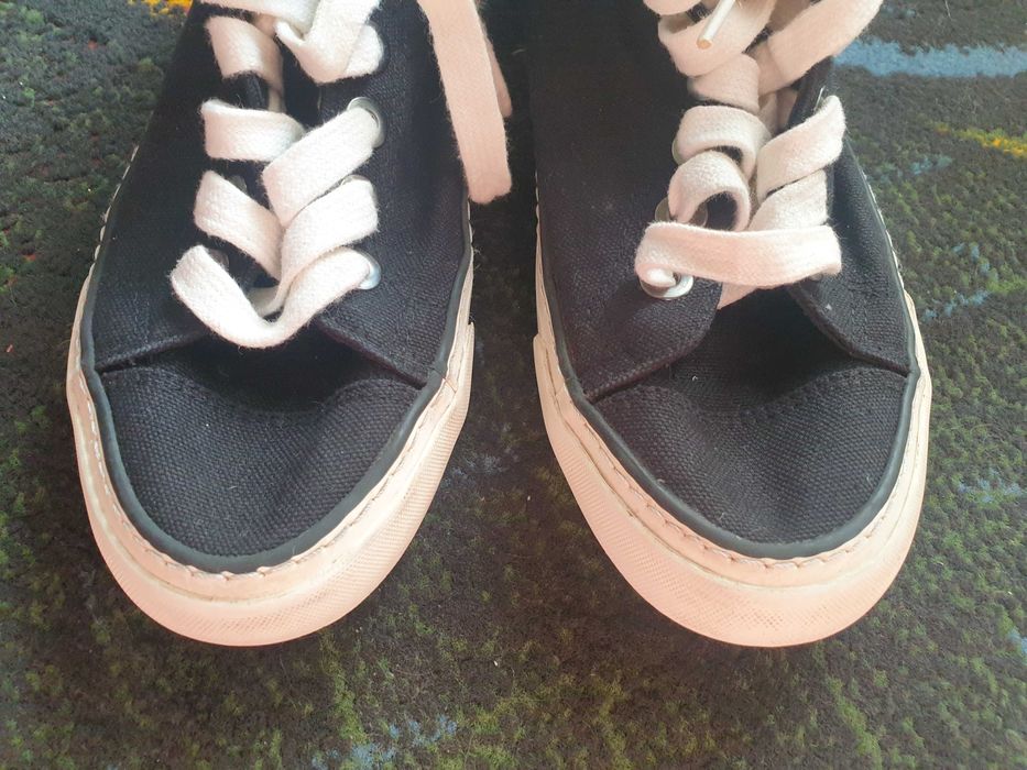 Trampki jak converse czarne 37