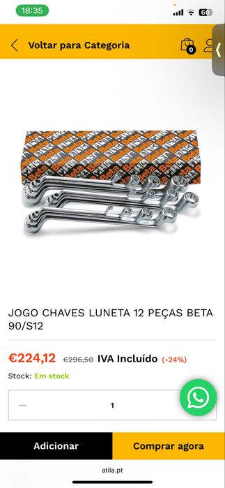 12 Chaves lunetas Beta 90