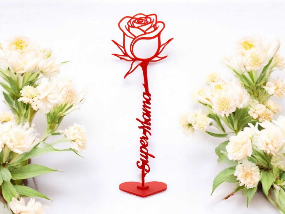 Wieczna Róża–Dzień Mamy Upominek Prezent Super Mama