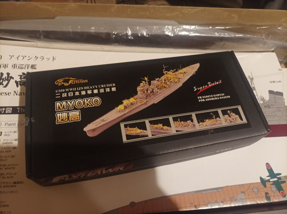 Ijn myoko 1/350  aoshima flyhowk
