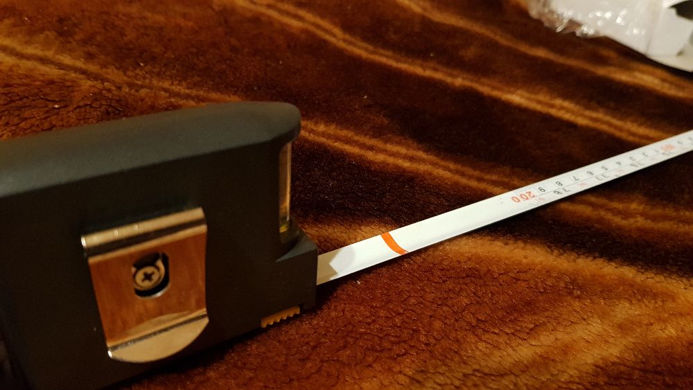 Miara stalowa poziomnica poziomica notes długopis gadget gadzet 2m