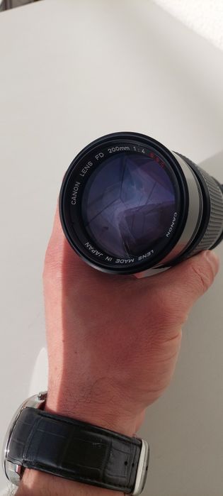 Lente Canon FD 200mm 1:4 SSC