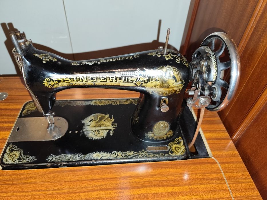 SINGER máquina de costura antiga