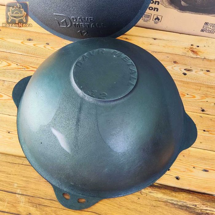 Узбецький чавунний казан Davr Metall 8 - 100 л. чугунный Наманган