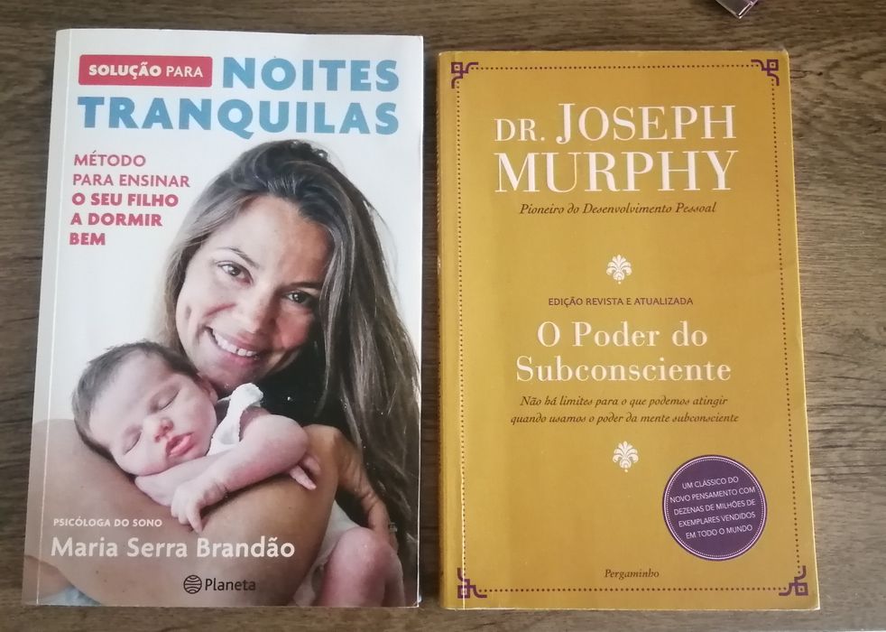 Livros: literacia financeira, desenvolvimento pessoal, bebés