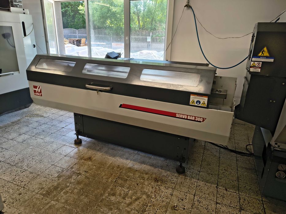 Podajnik HAAS Servo Bar 300 + komplet tulei prowadzących