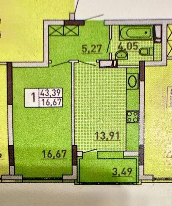 Продаж 44 кВ Паркове місто Вишгородська Варшавський Яскравий Navigator