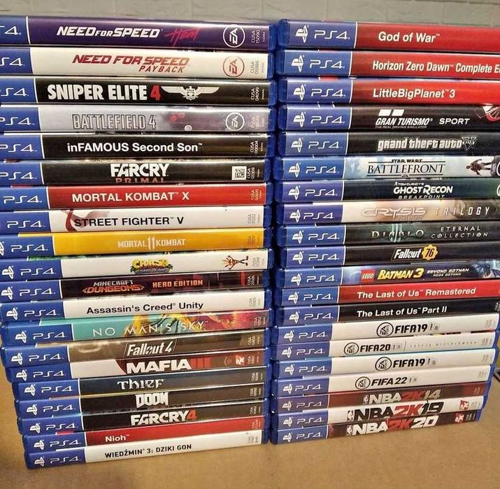 Gry na Playstation 4/5/pady