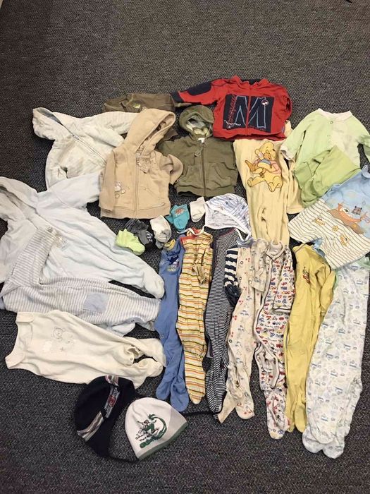 Пакет вещей на мальчика mothercare hm 3 6 9