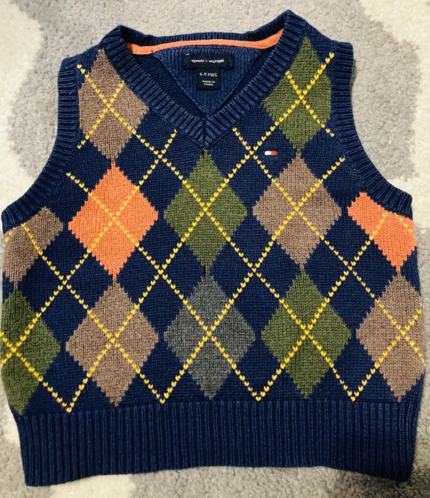 Kamizelka, bezrękawnik Tommy Hilfiger 6-9 m-cy