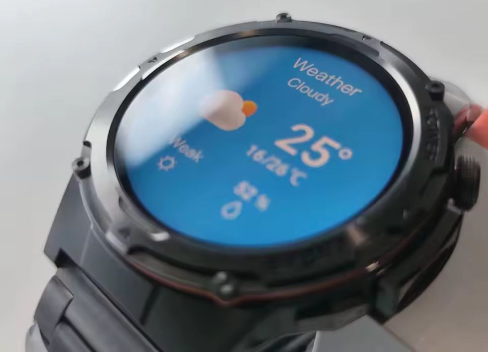 Смарт часы GPS,NFC,500 mAh,AMOLED,лазерный и ультрафиолетовый фонарик.